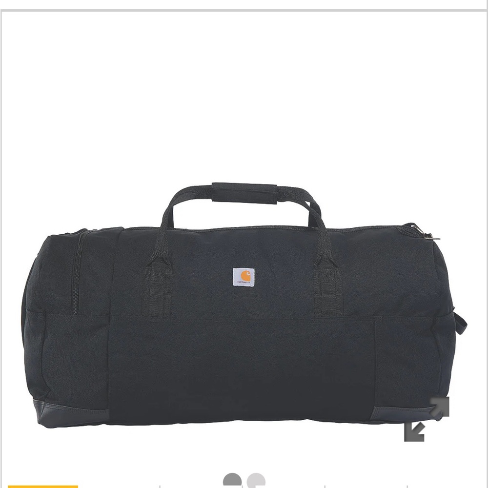 Carhartt 120 L Classic Black Duffel Bag